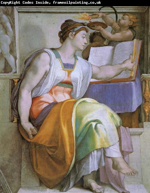 Michelangelo Buonarroti Erythraeische sibille
